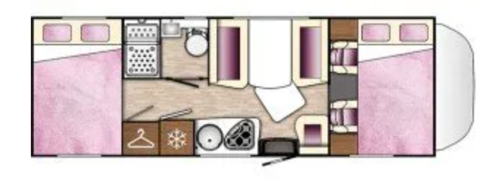 Benimar Sport 346-plano